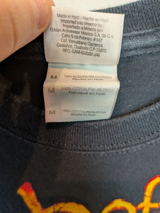 Lamb Of God Again We Rise Band Tee Shirt Size Medium 100% Cotton Black Color - Picture 4 of 8